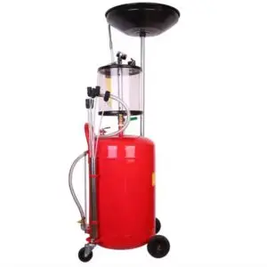 מיכל ריקון שמן 68 ליטר כולל משאבה מבית scorpion