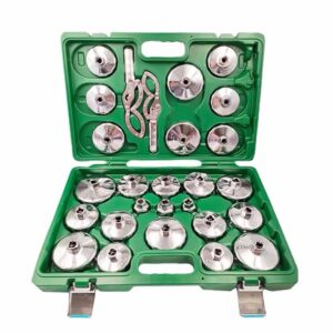 סט כוסות פילטר שמן 27 חלקים מבית scorpion