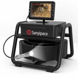 מצלמת ביוב 20 מטר וידיאו/תמונות כולל סאונד