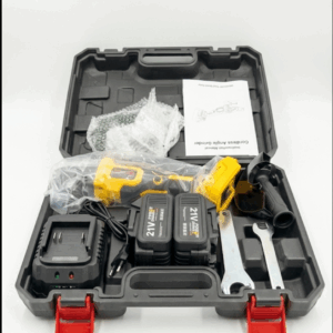 משחזת זווית 4.5" עם סוללות ומטען