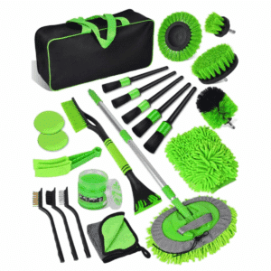 ערכת דיטיילינג וניקוי רכב מושלמת מבית Scorpion – סט מקצועי ורב-תכליתי במארז נשיאה