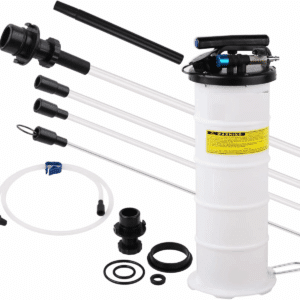 משאבת שאיבת שמן ונוזלים דואלית (ידנית ופנאומטית) 6.5 ליטר מבית SCORPION