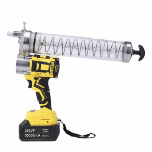 אקדח גירוז (מגרזת) נטען 21V מקצועי – מנוע ללא פחמים (Brushless) ומיכל שקוף לצמ"ה ורכב מבית סקורפיון