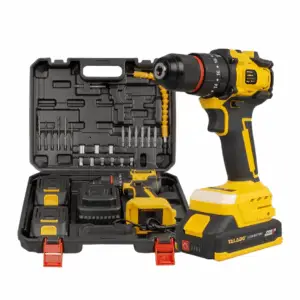 מברגת פוטר נטענת סקורפיון מנוע Brushless – כולל סוללות ליתיום, מטען ומזוודת אביזרים ענקית