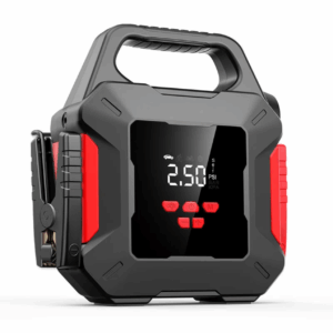 תחנת חילוץ ניידת 3 ב-1 מבית Scorpion: בוסטר התנעה 1800A, קומפרסור אוויר דיגיטלי, סוללת גיבוי ופנס (39800mAh)