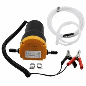 משאבת שמן וסולר חשמלית (12V/60W) מבית Scorpion – להחלפת שמן קלה ונקייה ישירות דרך המדיד