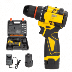 מברגה/מקדחה נטענת 16.8V מבית Scorpion – מנוע Brushless חזק, ערכת אביזרים קשיחה ועיצוב קומפקטי