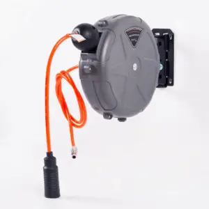 גלגלת צינור אוויר אוטומטית מקצועית 12 מטר – קוטר 8x10 מ"מ, כולל מתקן תלייה 180 scorpion